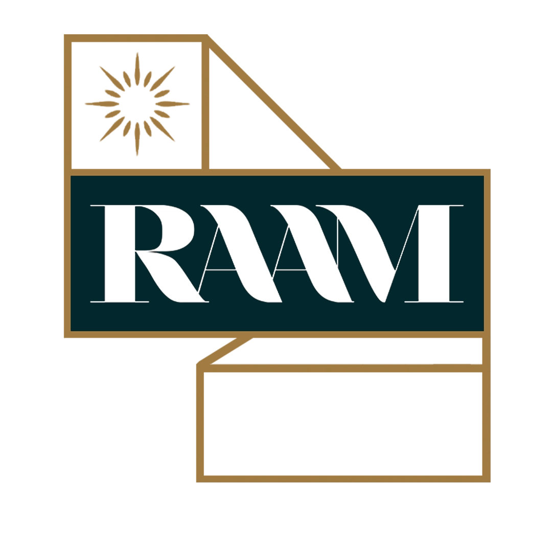 raamday's logo white